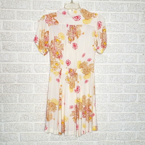 Free People Blue Hawaii Mini Dress - Picture 5 of 9